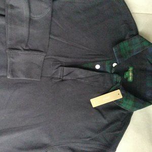 Jcrew, Men's long sleeve polo, S, NWT